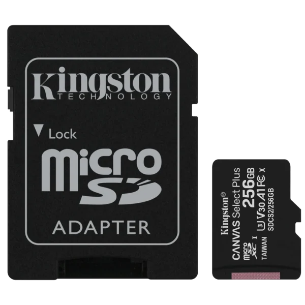 Карта пам’яті microSDXC Kingston 256Гб