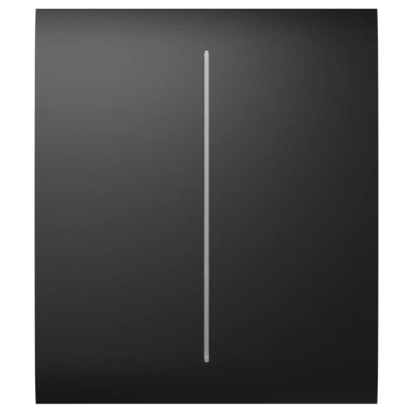 Кнопка центральна для двоклавішного вимикача Ajax CenterButton (2-gang) black