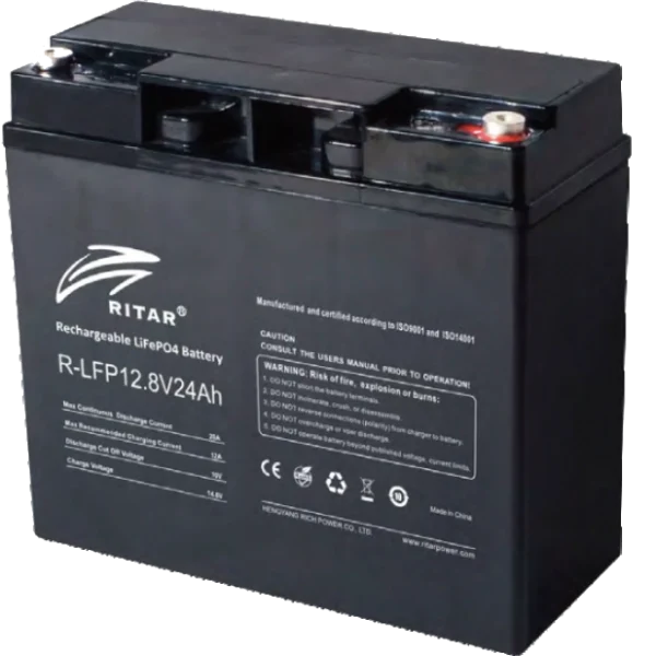Акумуляторна батарея Ritar R-LFP12.8V24AH