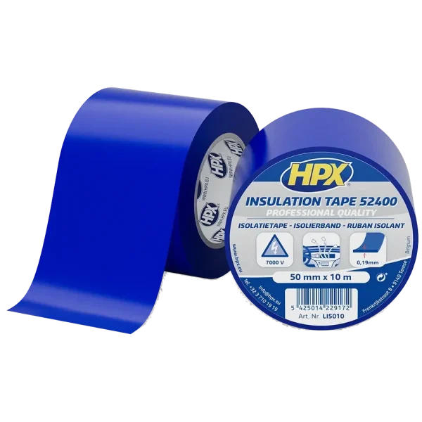 Стрічка ПВХ ізоляційна HPX LI5010 52400 50мм x 10м