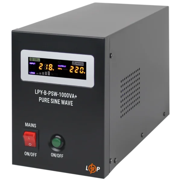 Джерело безперебійного живлення LOGICPOWER LPY-B-PSW-1000VA+