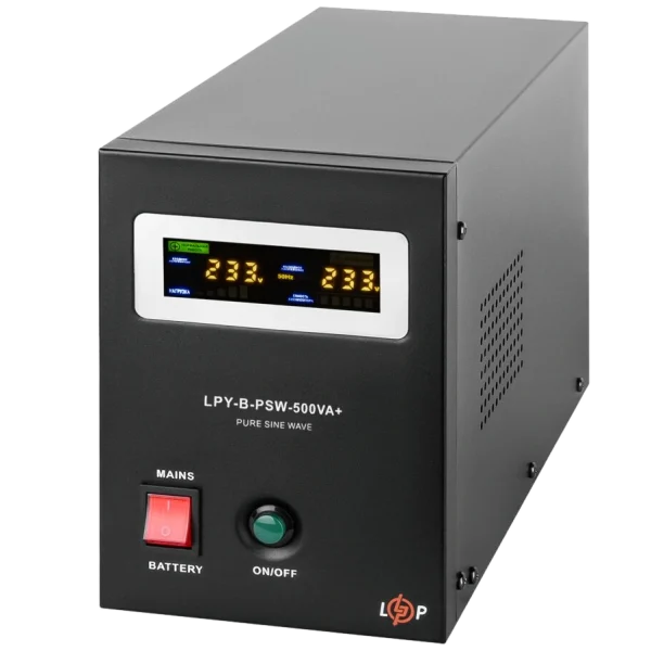 Джерело безперебійного живлення LogicPower LPY-B-PSW-500VA+