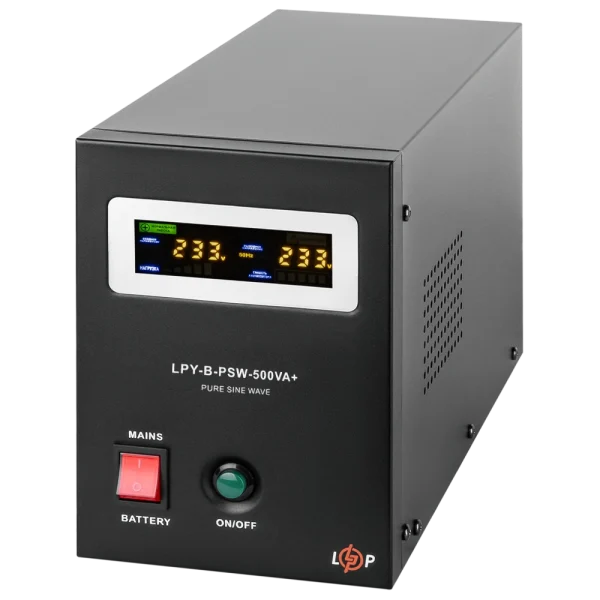 Джерело безперебійного живлення LOGICPOWER LPY-B-PSW-500VA+