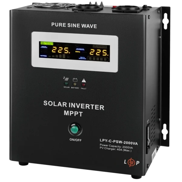 Джерело безперебійного живлення LOGICPOWER LPY-С-PSW-2000VA (1400Вт) MPPT 24В