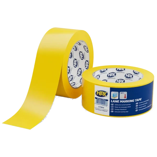 Стрічка самоклеюча для маркування підлоги HPX LY5033 Lane Marking Tape 50мм x 33м