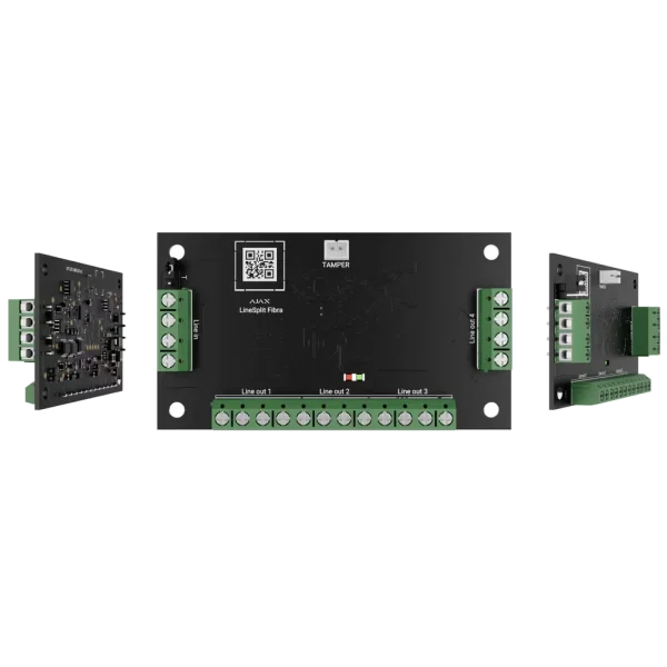 Модуль для розгалуження лінії Fibra на чотири лінії Ajax LineSplit Fibra