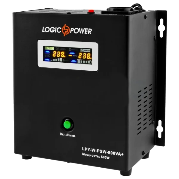 Джерело безперебійного живлення LogicPower LPY-W-PSW-800VA+
