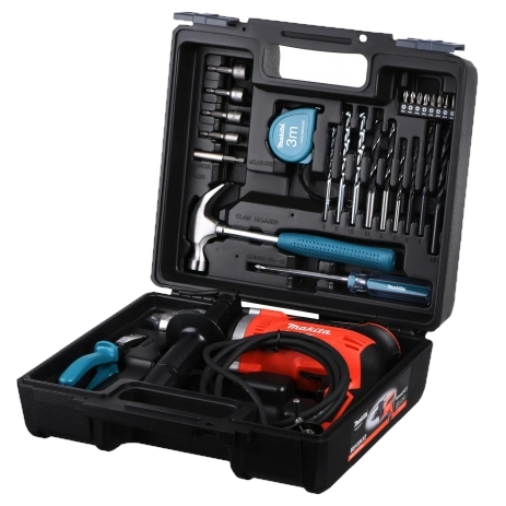 Дриль ударний + комплект ручного і витратного інструменту Makita M8100KX2