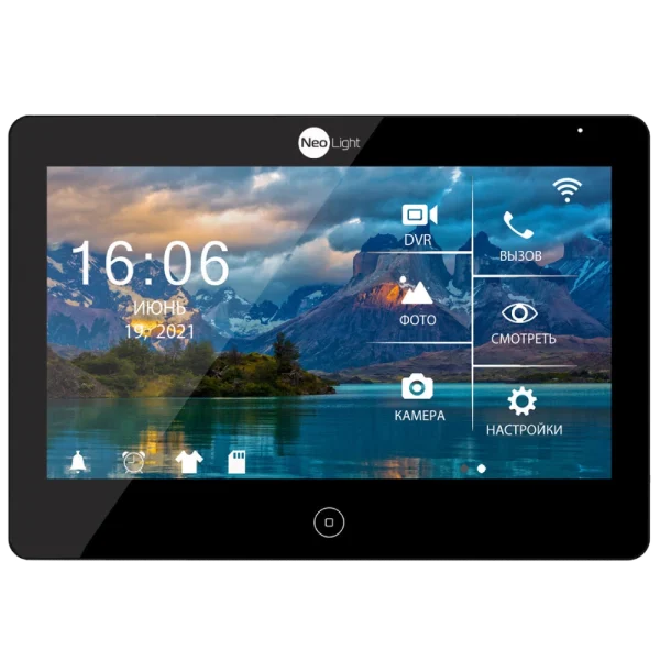 Відеодомофон NeoLight MEZZO HD WF Black