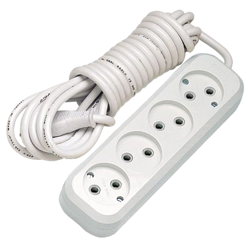 Подовжувач 4*5 м без заземлення Makel MGP144