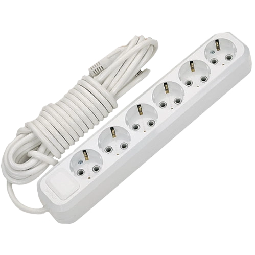 Подовжувач 6x2м з заземленням  Makel