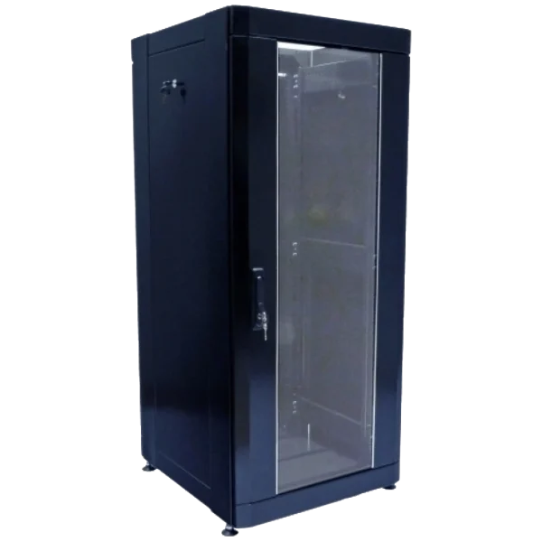 Шафа посилена чорна 19" 33U 610х675