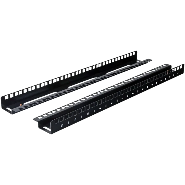 Рек 12U (пара) до шаф (з маркуванням, гвинтом заземлення) MGSWA