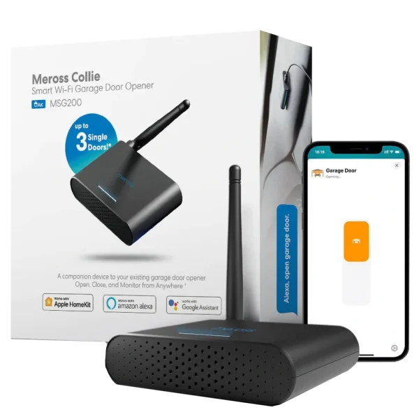 Розумний пристрій відкриття гаражних дверей (на 3 двері) Meross MSG200HK(EU)