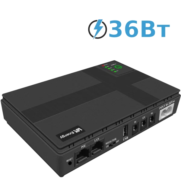 Джерело безперебійного живлення VIA Energy Mini UPS 3.0 24В 1А