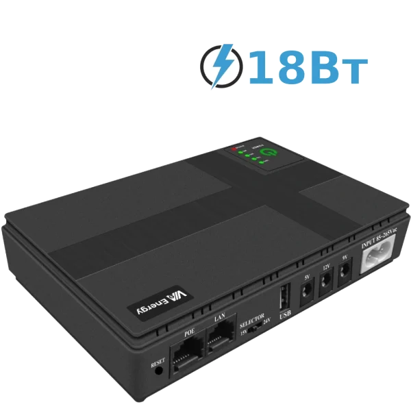 Джерело безперебійного живлення VIA Energy Mini UPS 24В 0.6A