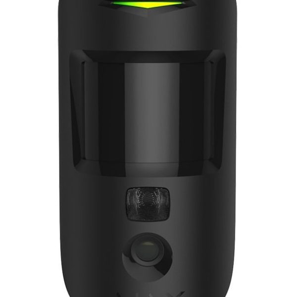 Датчик руху з фотокамерою Ajax MotionCam black EU