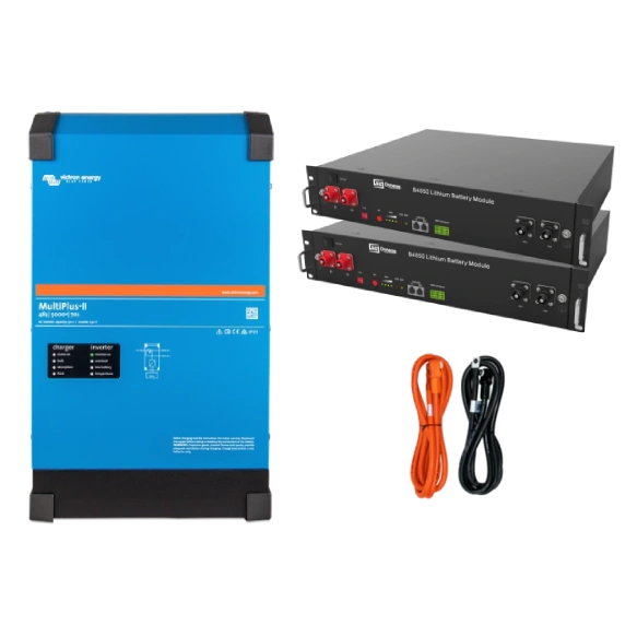 Система безперебійного живлення однофазна VictronEnergy MultiPlus-II + Dyness 2.4кВт 4.8кВт•ч