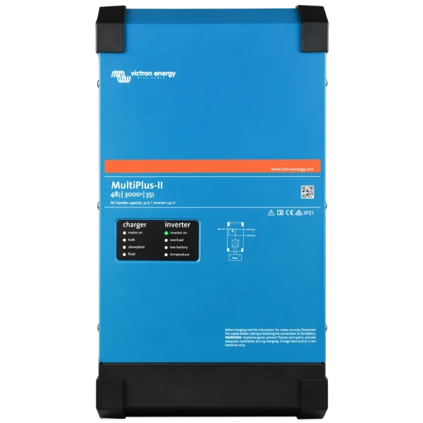 Інвертор VictronEnergy MultiPlus-II 48/3000/35-32 однофазный чистая синусоида