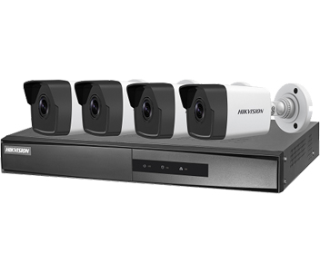 PoE Комплект відеоспостереження Hikvision NK42E0H-1T(WD)