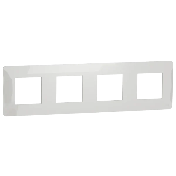 Рамка 4-постова, білий Schneider Electric New Unica NU200818