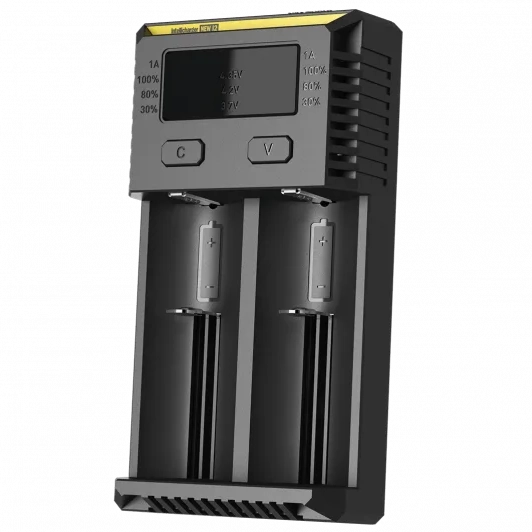 Зарядний пристрій (2 канали) Nitecore Intellicharger NEW i2