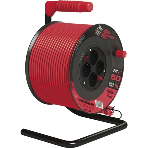 Мережевий подовжувач EMOS P092501 50м на котушке