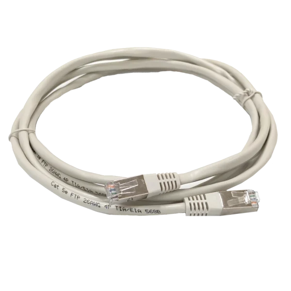 Патч-корд FTP, 0.5 м, кат. 5e, сірий Kingda PAFT4050