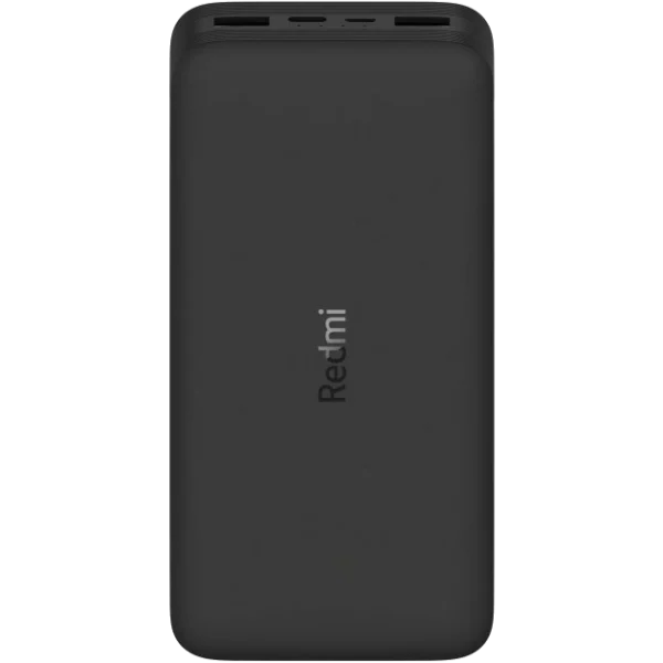 Повербанк Xiaomi Redmi Power Bank 20000 mAh 2xUSB QC 3.0 18 W PB200LZM Black (VXN4304GL)