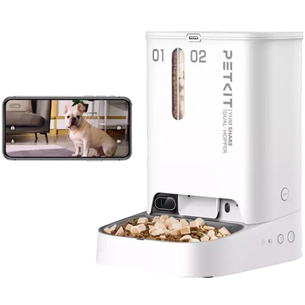 Смарт годівниця PETKIT YUMSHARE DUAL-HOPPER with Cam P591