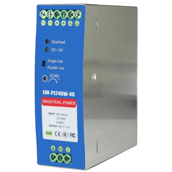 Блок живлення Ewind EW-PI240W-48 на DIN-рейку 240 Вт/48 В