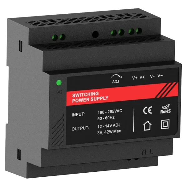 Джерело безперебійного живлення Kraft PSU-1203DIN(P)