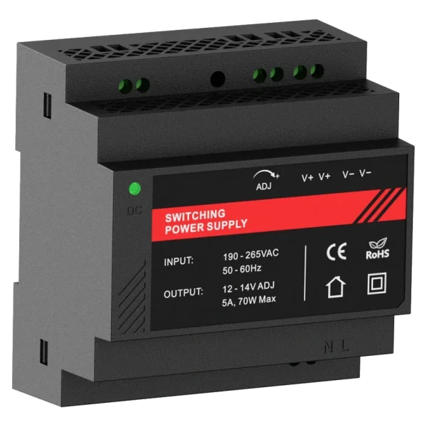 Джерело безперебійного живлення Kraft PSU-1205DIN(P)