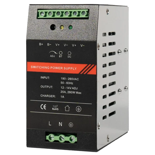 Джерело безперебійного живлення Kraft PSU-1220DIN(P)