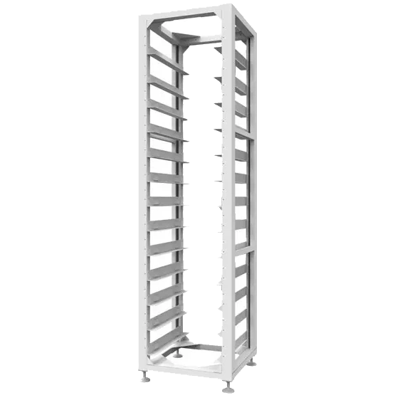 Стойка Deye 3U-HRack-2G 13 floors для 12 висковольтных батарей