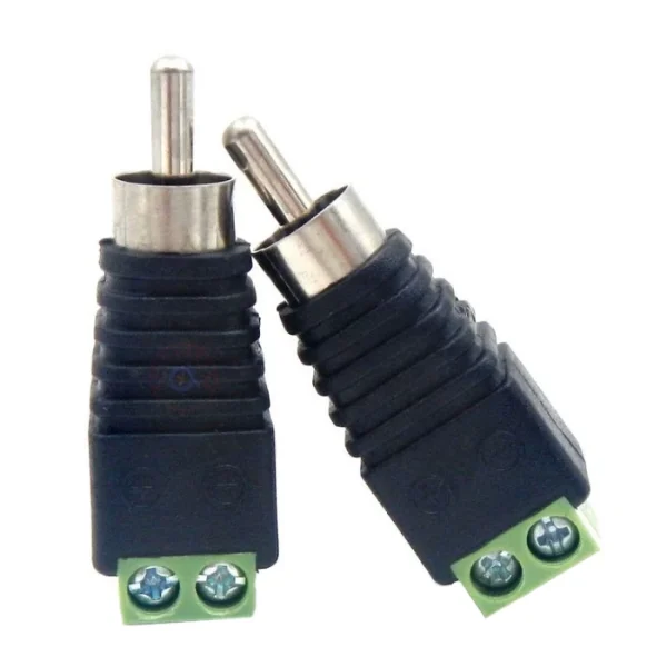 Штекер з клемної колодкою RCA