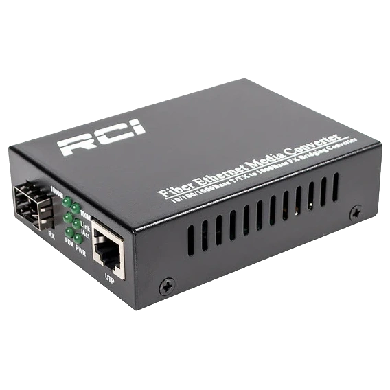 Медіаконвертер RCI RCI300S-G 10/100/1000Base-TX SFP слот