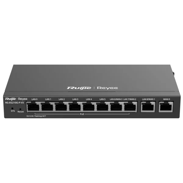 Маршрутизатор Ruijie Reyee RG-EG210G-P-V3