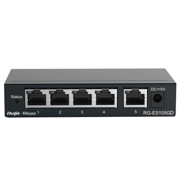Комутатор 5 портів некерований Ruijie Reyee RG-ES105GD