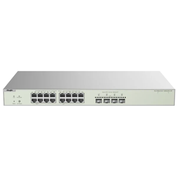 Комутатор 16 портів керований Ruijie RG-NBS3300-16MG4XS-HP PoE