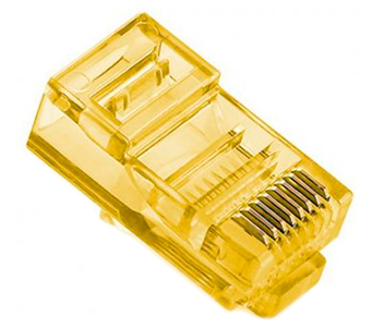 Конектор Merlion RJ-45 (упаковка 100 шт) для UTP RJ-45