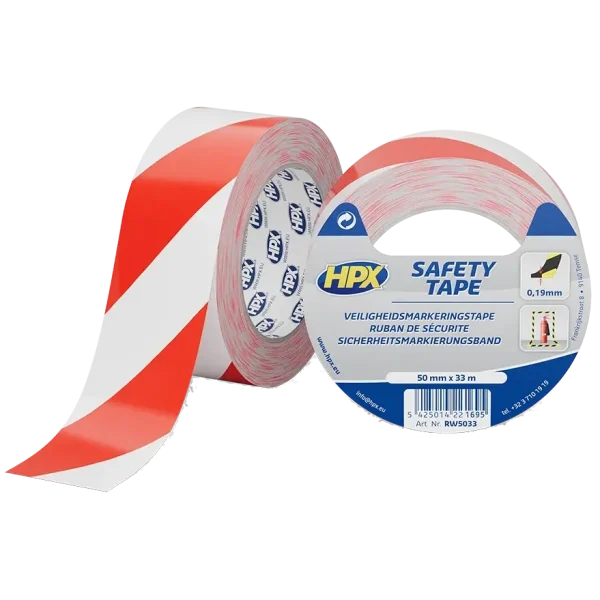 Стрічка для розмітки HPX RW5033 50мм х 33м