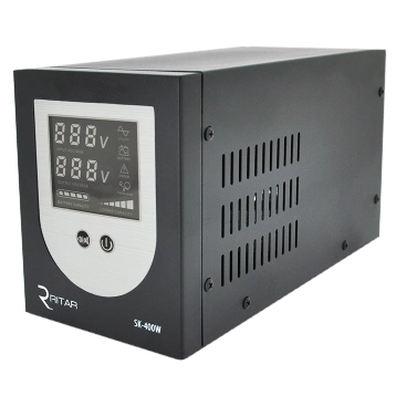 ДБЖ з правильною синусоїдою під зовнішню батарею Ritar SK-600VA (400W)
