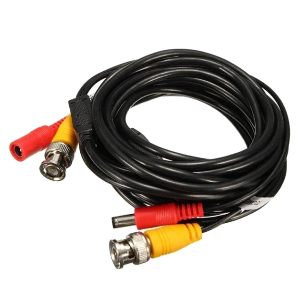 Кабель для камер відеоспостереження Ritar BNC + DC 10m до 5МР AHD / CVI / TVI / CVBS