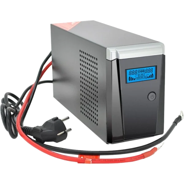 ДБЖ з правильною синусоїдою (300 Вт ) 12В, під зовнішній АКБ RITAR RTSW-500 LCD