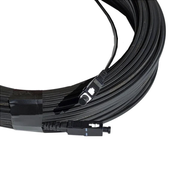 Патчкорд плоский, зовнішнього виконання 100 м, Simplex CMS UPC-100SCSC(SM)S(ON)FTTH-OD