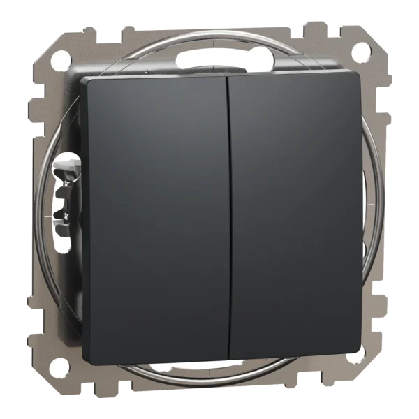 Двоклавішний вимикач Schneider Electric Sedna Design & Elements SDD214105