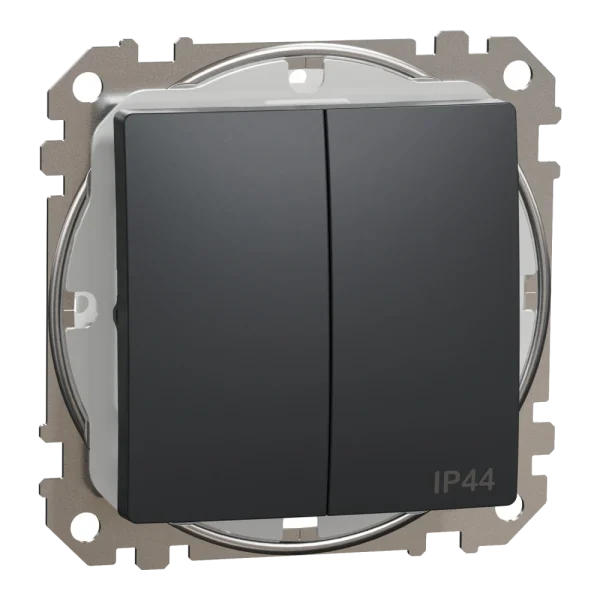 Двоклавішний вимикач Schneider Electric Sedna Design & Elements SDD214105