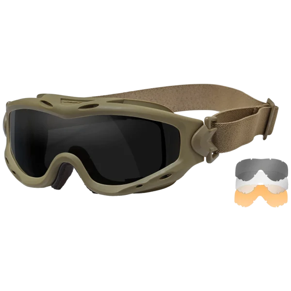 Захисні балістичні окуляри  Wiley X SPEAR Dual Сірі/Прозорі/Помаранчеві лінзи