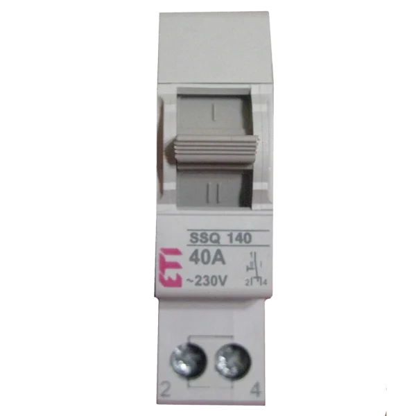 Перемикач навантаження ЕТІ SSQ 140 "1-0-2", 1p 40A